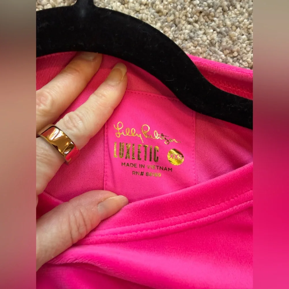 Lilly Pulitzer Vibrant Pink Long Sleeve Tee - Picture 4 of 6